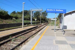 Grotte santo Stefano, la stazione