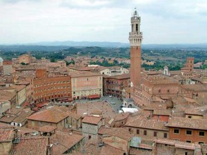 Il centro storico storico di Siena