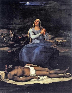 La pietà di Sebastiano del Piombo