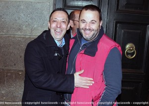 Gianluca De Dominicis con Marco Volpi