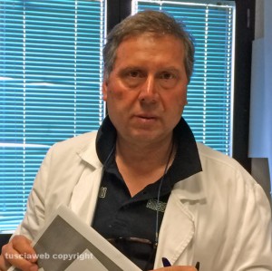 Roberto Catasca, dirigente medico del pronto soccorso di Belcolle