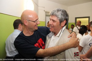 Gianluca Angelelli con Tonino Zezza