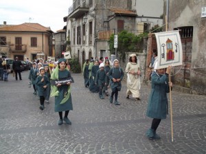 Montefiascone - Il minicorteo di arti e mestieri medioevali 