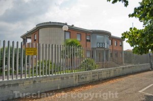 La caserma dei carabinieri di Bassano Romano