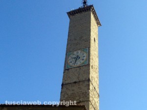 L'orologio della torre comunale