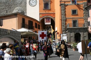 Il corteo storico alla Fiera del vino di Montefiascone