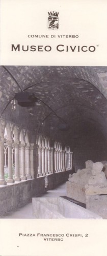 Viterbo - Museo civico - L'orribile brochure di presentazione