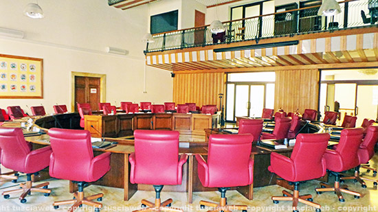 Il consiglio provinciale stamani