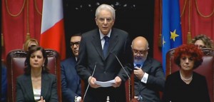 Il presidente della Repubblica, Sergio Mattarella