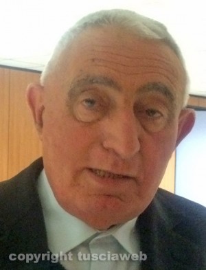 L'ex sindaco di Bassano Romano Luigi De Luca