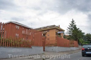 La caserma dei carabinieri di Civita Castellana