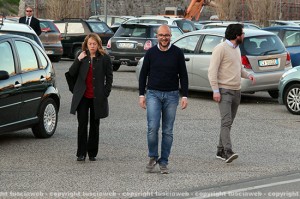 Giorgia Meloni con Mauro Rotelli