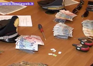 Operazione Gipsy, il materiale sequestrato