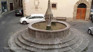 Viterbo - La fontana di Pianoscarano