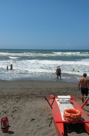 La spiaggia di Montalto di Castro