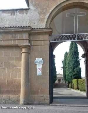 Grotte di Castro - Il cimitero