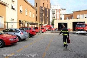 Viterbo - La caserma dei Vigili del fuoco