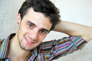 L'attore Giorgio Cantarini