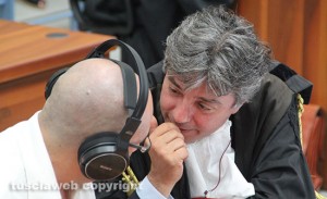 Giorgio De Vito con il suo avvocato Enrico Valentini 