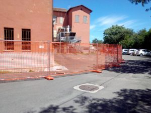 Civita Castellana - Lavori al pronto soccorso dell'Andosilla