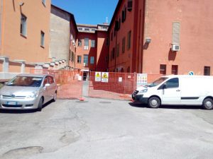 Civita Castellana - Lavori al pronto soccorso dell'Andosilla