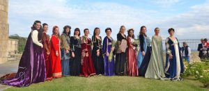 Tarquinia - Le dame del palio delle contrade