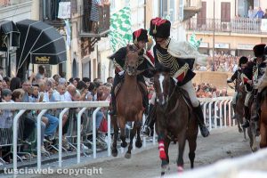 Ronciglione - Corse a vuoto - La cavalcata degli Ussari