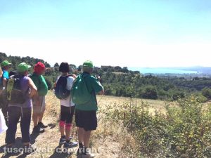 Via Francigena della Tuscia - Il lago di Bolsena
