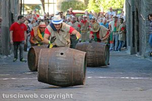 Viterbo - Il palio della botti 2016 a Pianoscarano