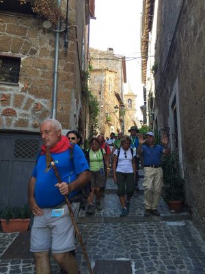 Il cammino sulla via Francigena