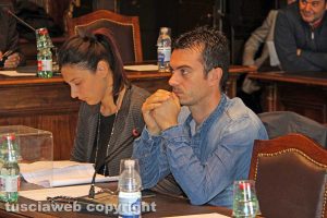 Viterbo - Consiglio comunale - Minchella e Mecozzi