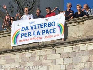 Viterbesi alla marcia della pace