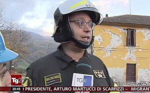 Viterbo - Il comandante dei vigili del fuoco Giuseppe Paduano
