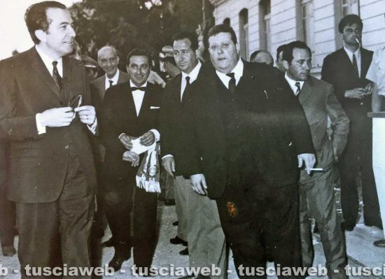 Viterbo - Come eravamo anni '60 - Giulio Andreotti e Annibale Salcini