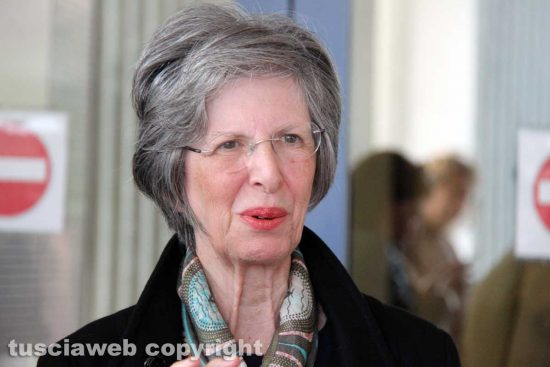 Angela Gentile, mamma di Attilio Manca all'uscita dal tribunale