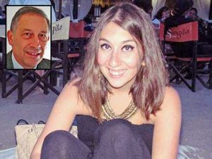 Elisa Scarascia Mugnozza - Nel riquadro: il padre Giuseppe