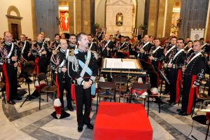 Viterbo - La banda dei carabinieri in concerto