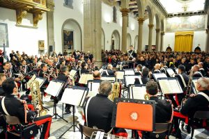 Viterbo - La banda dei carabinieri in concerto
