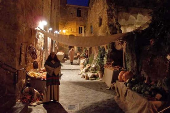 Bagnoregio - Il presepe vivente di Civita di Bagnoregio
