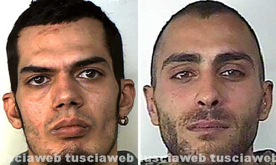 Operazione Cashier's check - Gli arrestati viterbesi Marco Antonio Carriere e Giuseppe Salustro