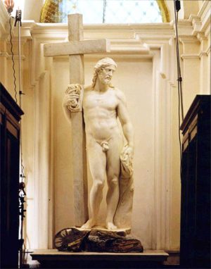 Il Cristo portacroce di Michelangelo