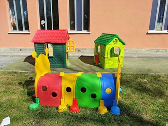 Vetralla - Il nuovo giardino dell'asilo nido comunale