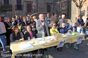 Bagnaia - Pizza di Pasqua 2017 - La giuria presieduta da Aldo Quadrani