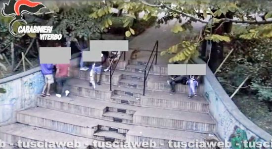 Montefiascone – Le immagini realizzate, elaborate e diffuse dai carabinieri dell'operazione Giardinetti