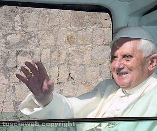 Benedetto XVI nella Tuscia