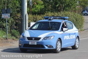 Viterbo - La polizia