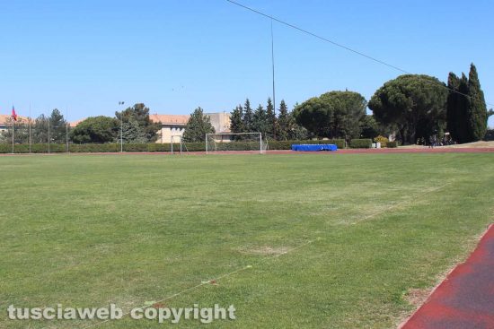 Sport - Calcio - Il campo della scuola sottufficiali dell'esercito