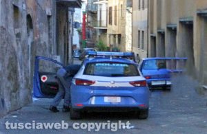 Viterbo - Polizia nel centro storico
