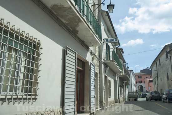 Latera - La stazione dei carabinieri