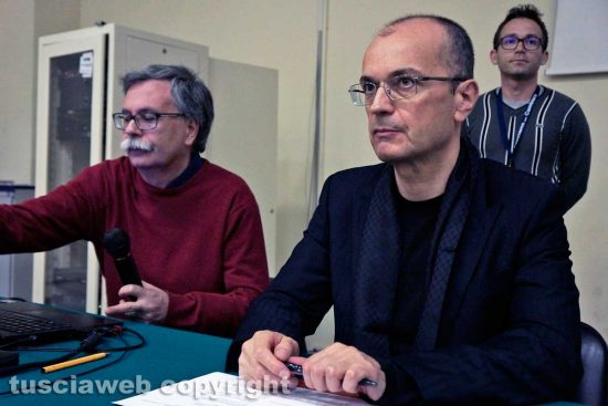 Francesco Cocilovo e il preside Luca Damiani